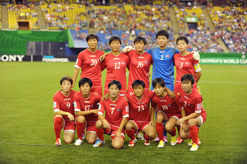North Korea team