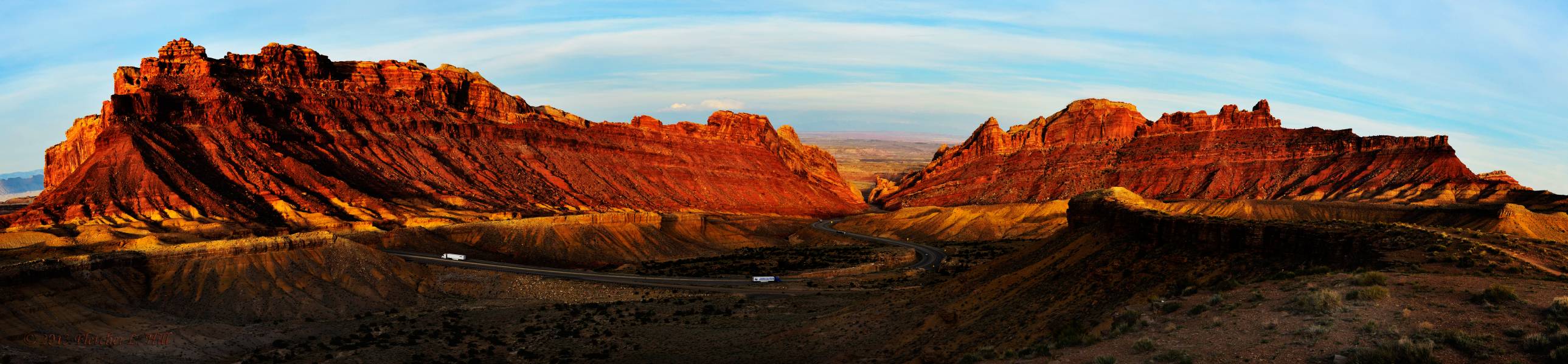 Freight in Spotted Wolf Canyon