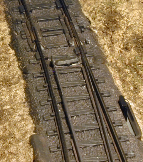 Kato N scale Unitrack #4 turnout - resulting smooth path