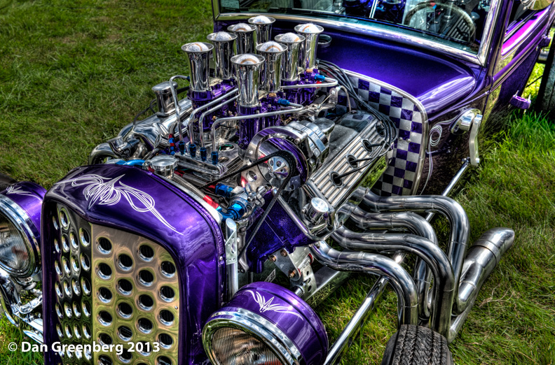 Hemi in a Purple Model A