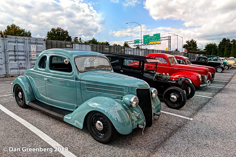 1936 Ford and Friends