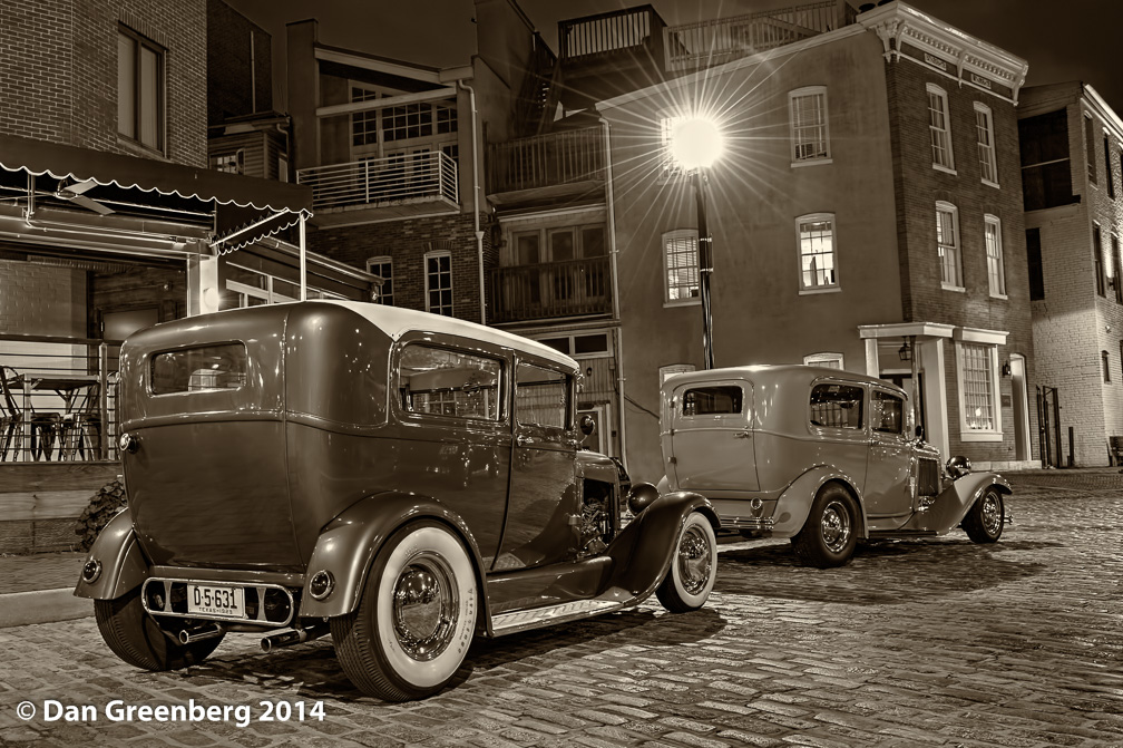 1929 and 1932 Ford Sedans