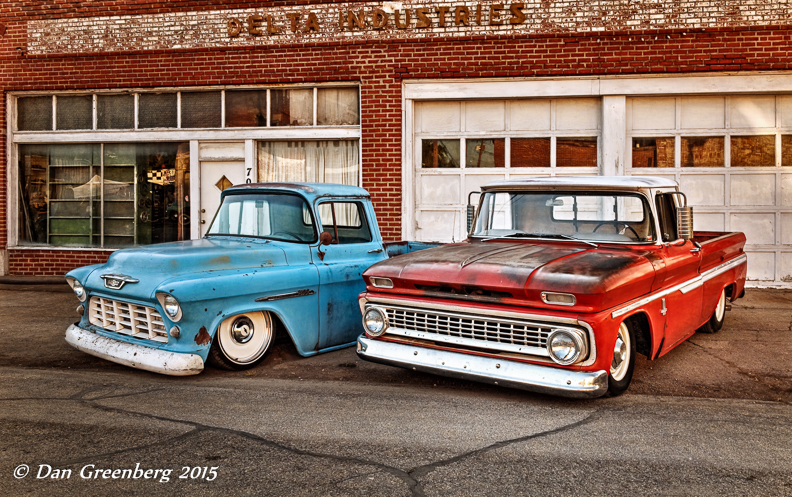 1955 and 1963 Chevy Pickups