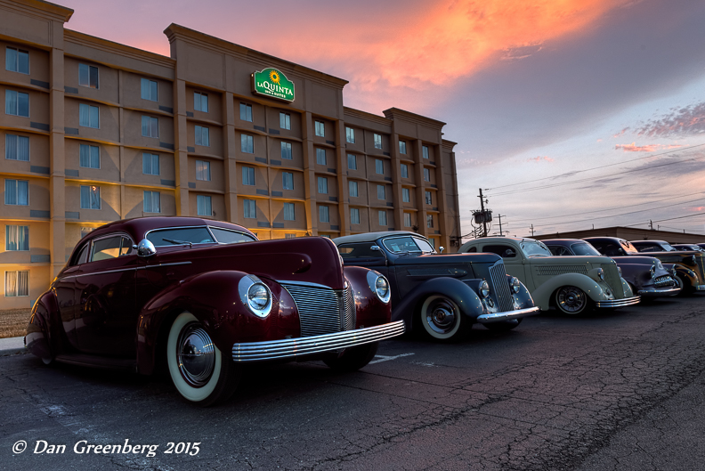 1940 Mercury and Friends at Dusk