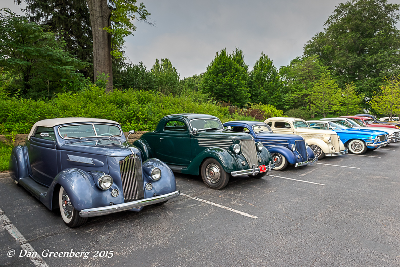 Multiple 1936 Fords