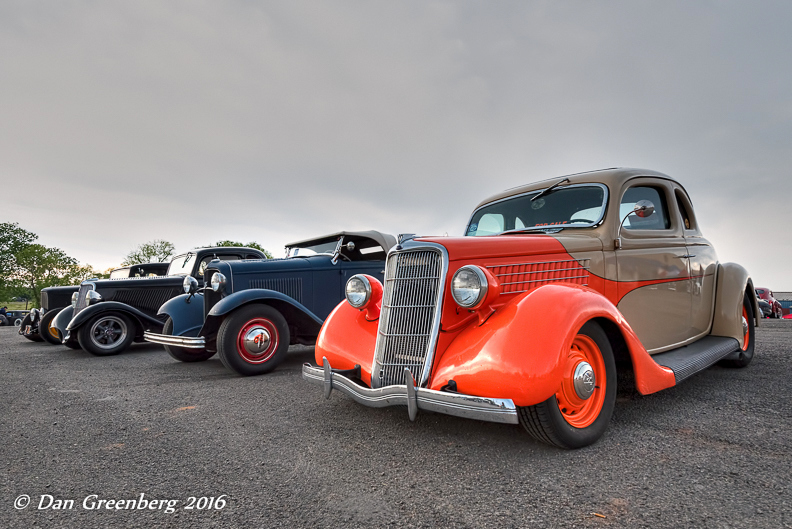 1935 Ford and Friends