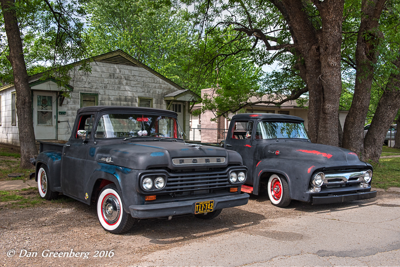 1959 and 1956 Ford Pickups