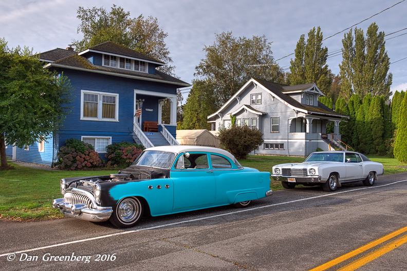 1953 Buick Special and 1970 Chevy Monty Carlo