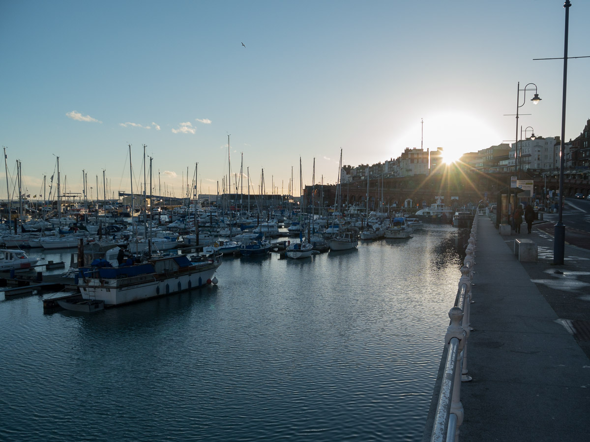 Ramsgate Harbour Sunset - Lumix G6 Test