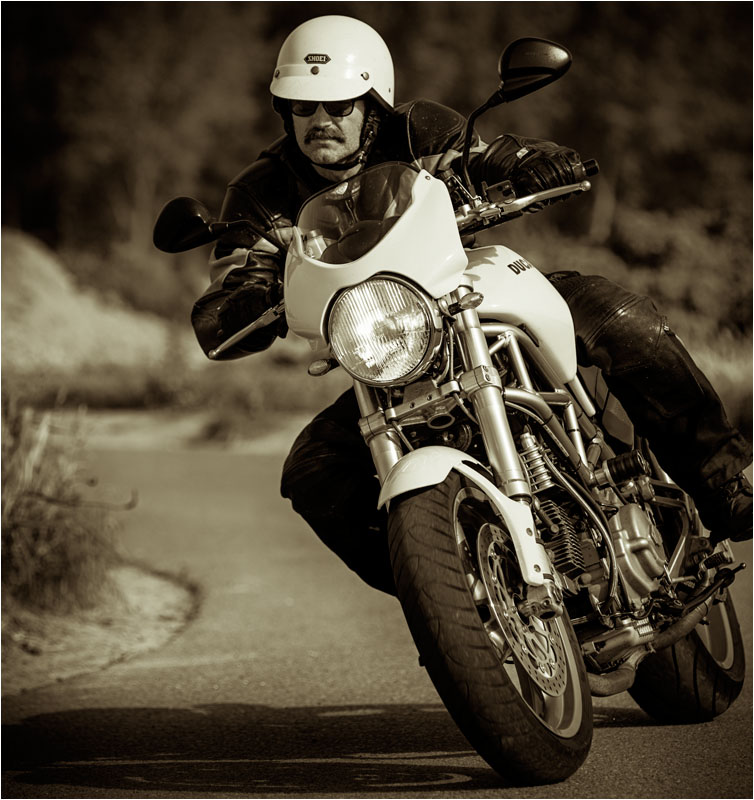 Me on the Duc....the last ride...