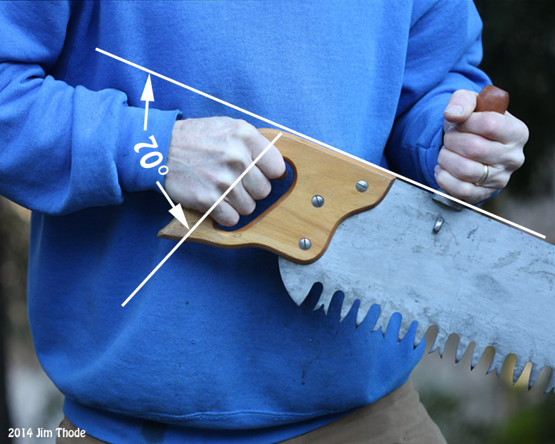 D Handled Saw