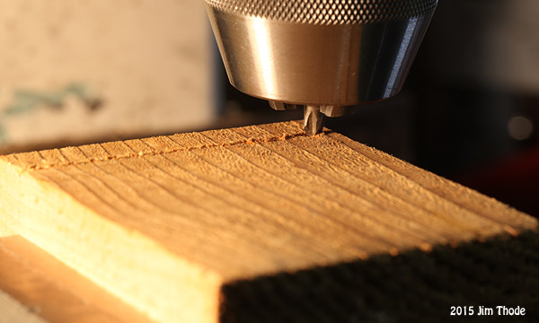 Spring back test, Cut nearly complete