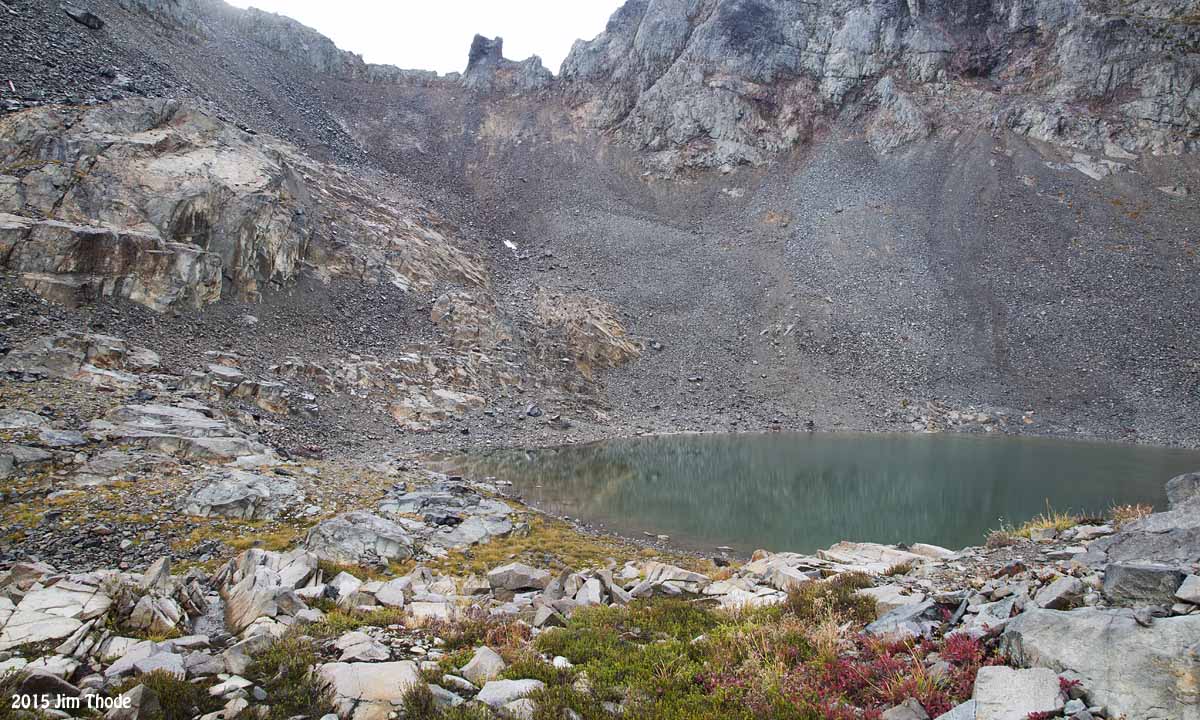 Pinnacle Glacier and Tarn