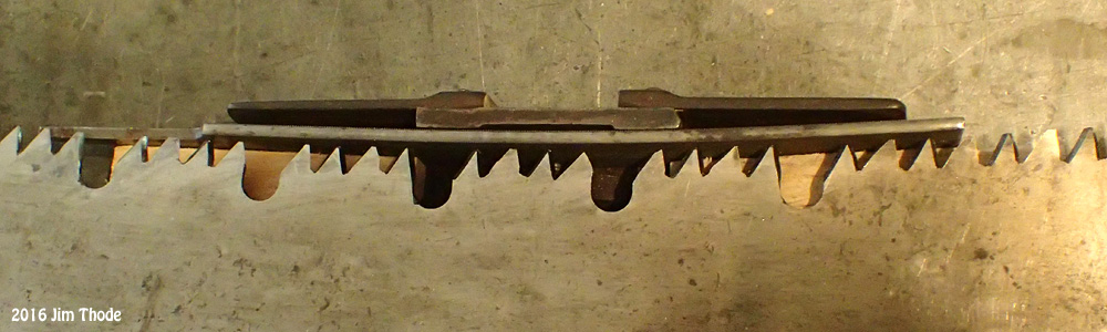 Jointing concave surface
