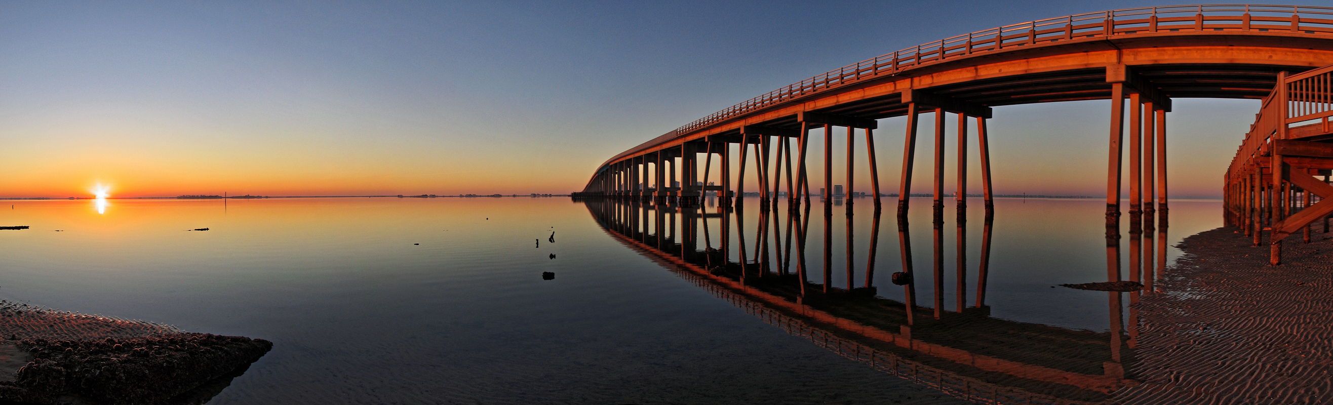 Navarre Bridge at Sunrise