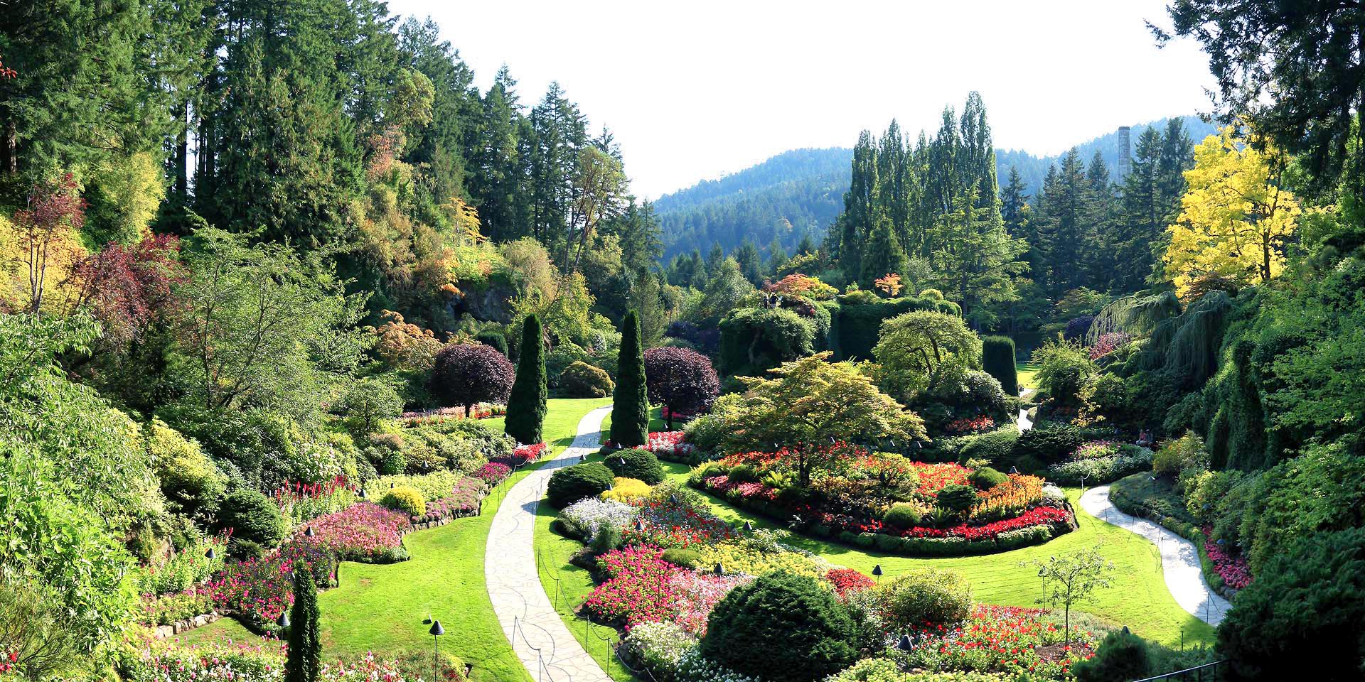 The Butchart Gardens - Sunken Garden