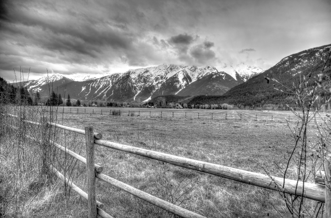 Field and mountain