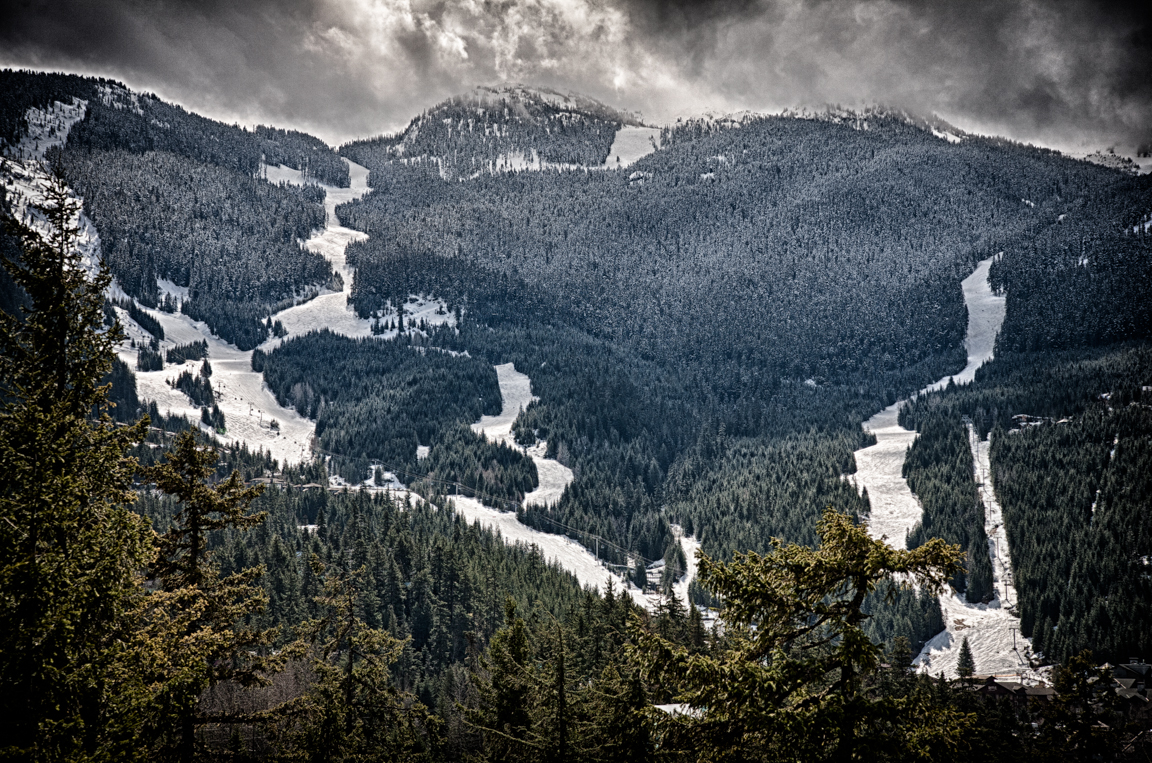 Whistler ski slope