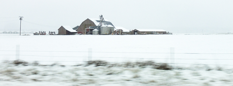 Barn along I5, WA