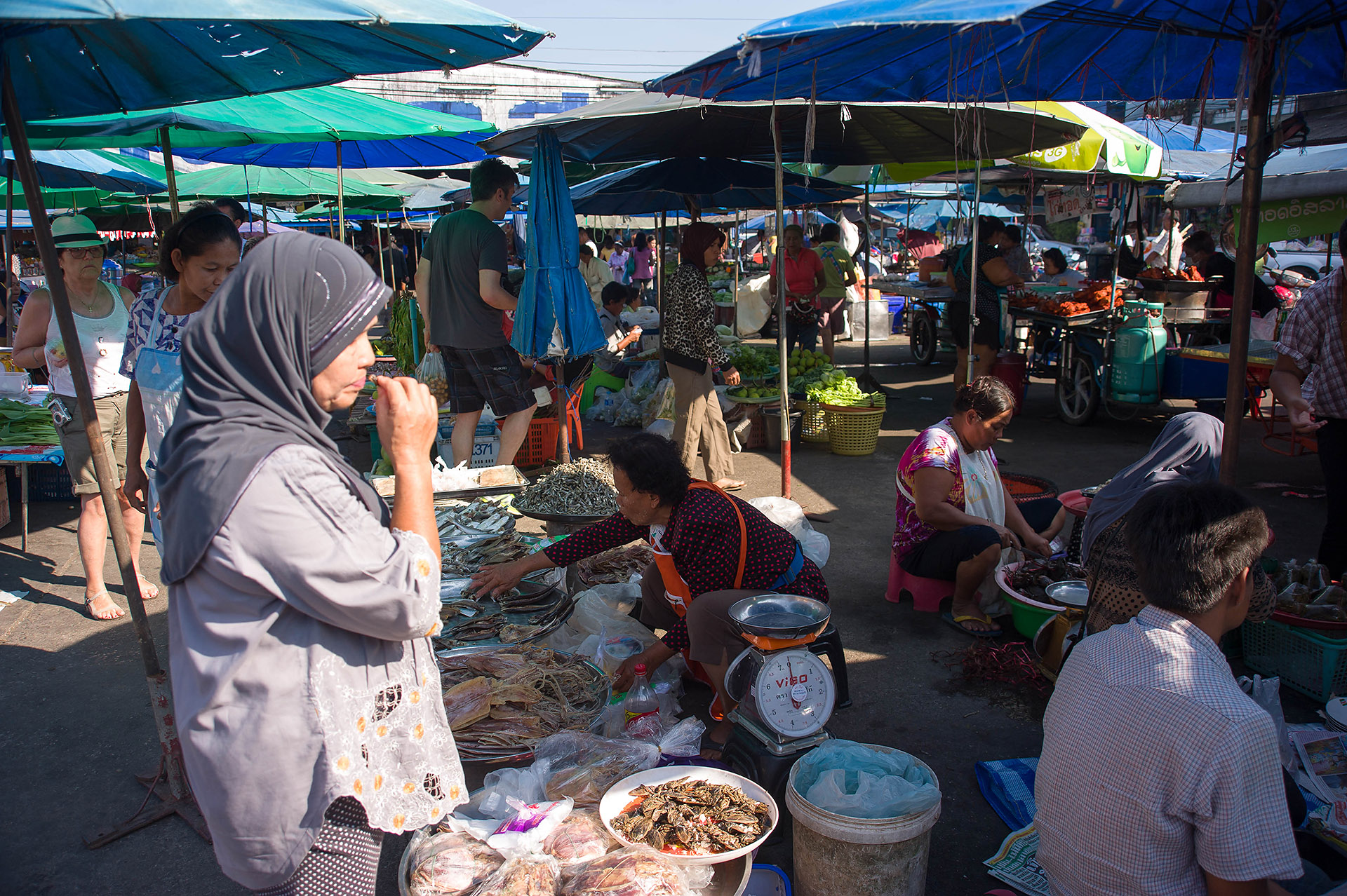 Food market, Khao Lak