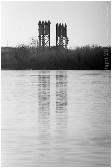 Lift bridge.