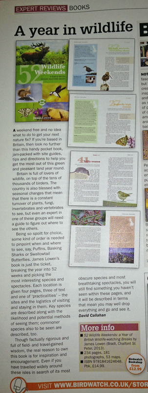 52 wildlife weekends - the book