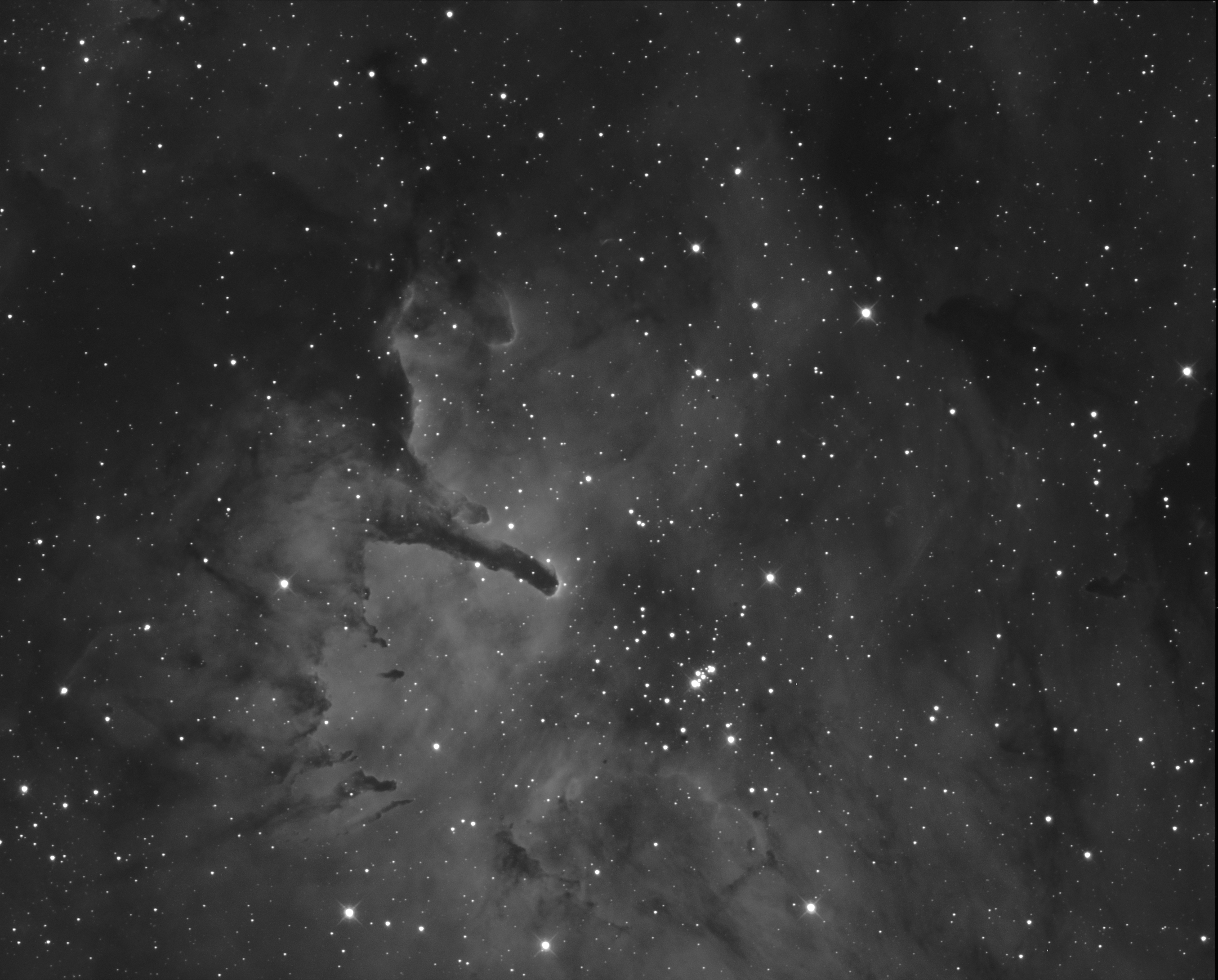 Ngc 6820 Halpha au BRC 250, full