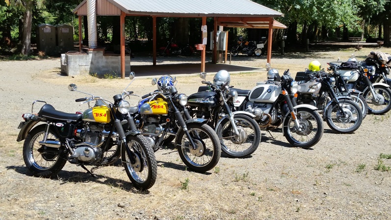 Vintage Motorcycle Enthusiasts Puget Sound Ride- Pre 75 Motorcycles