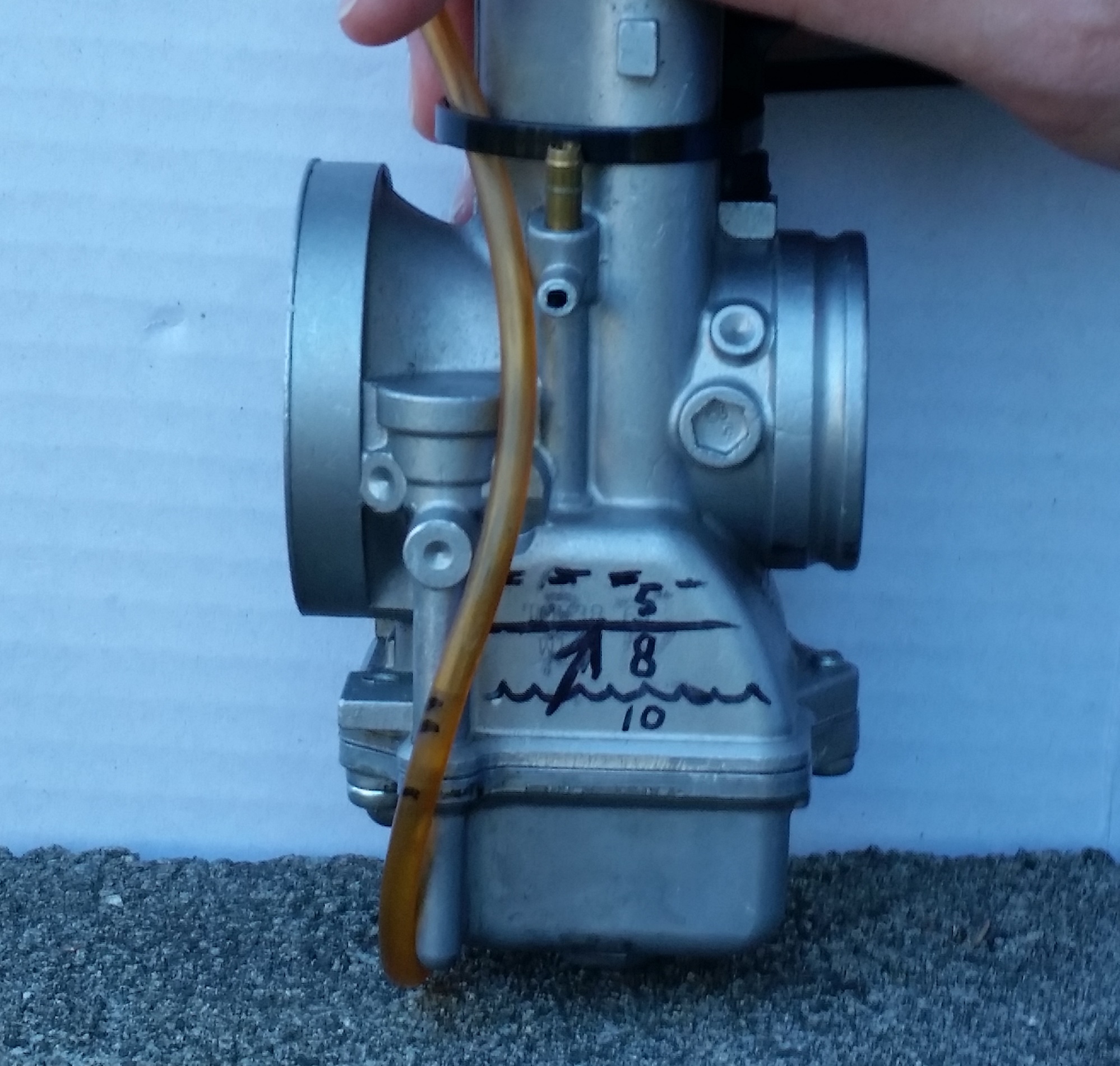Mikuni FUEL Level As Delivered- High