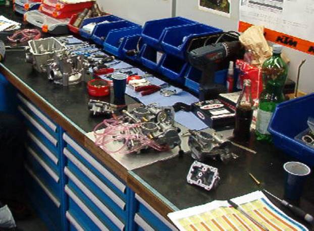KTM Austria Engineering Desk with Kit