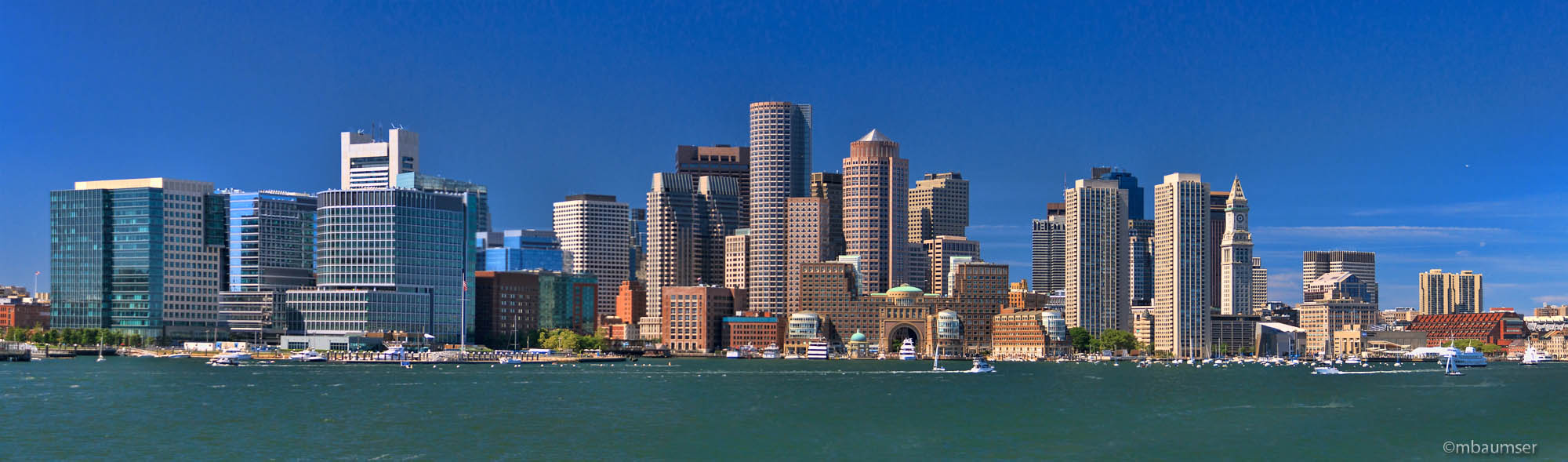 Boston Skyline Panorama