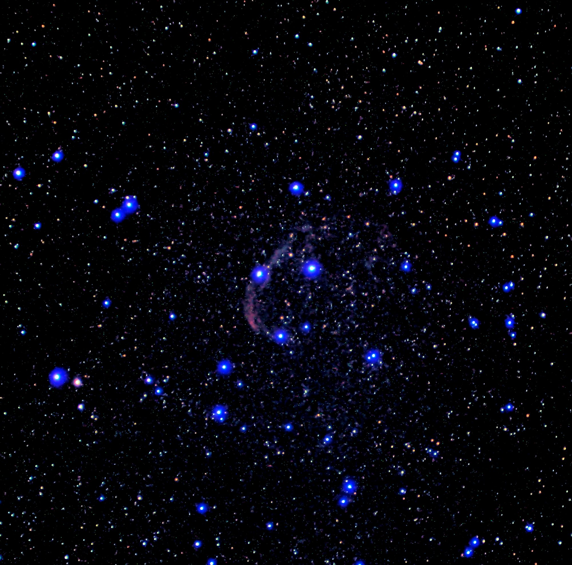 NGC 6888 Crescent Nebula. 1276 iso 200