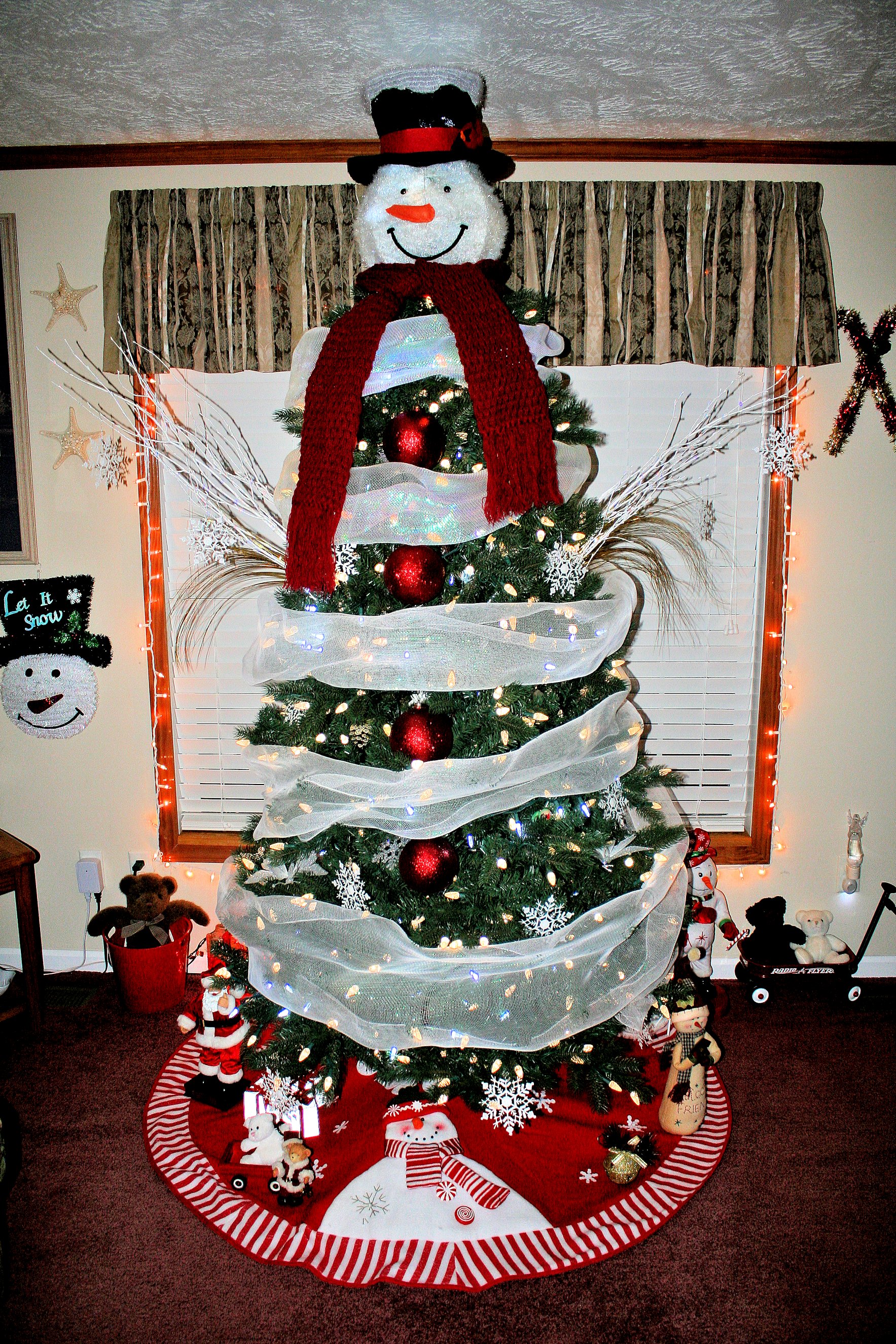 Margie Snow Man Tree 