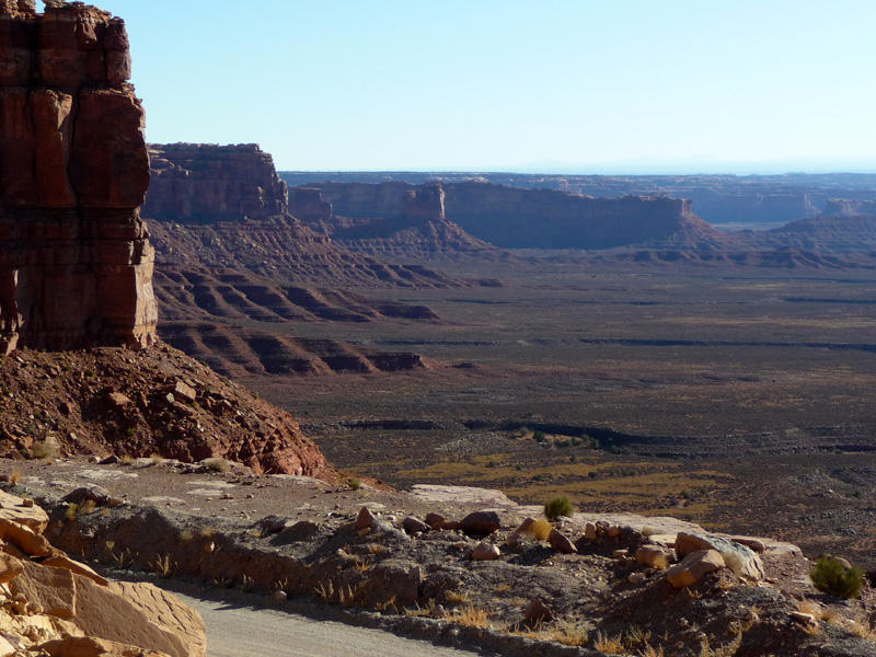 view from the Moki Dugway