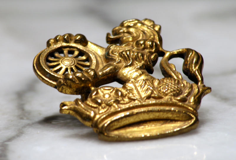 Dads British Railways hat badge
