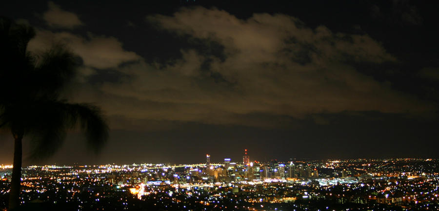 Brisbane by night