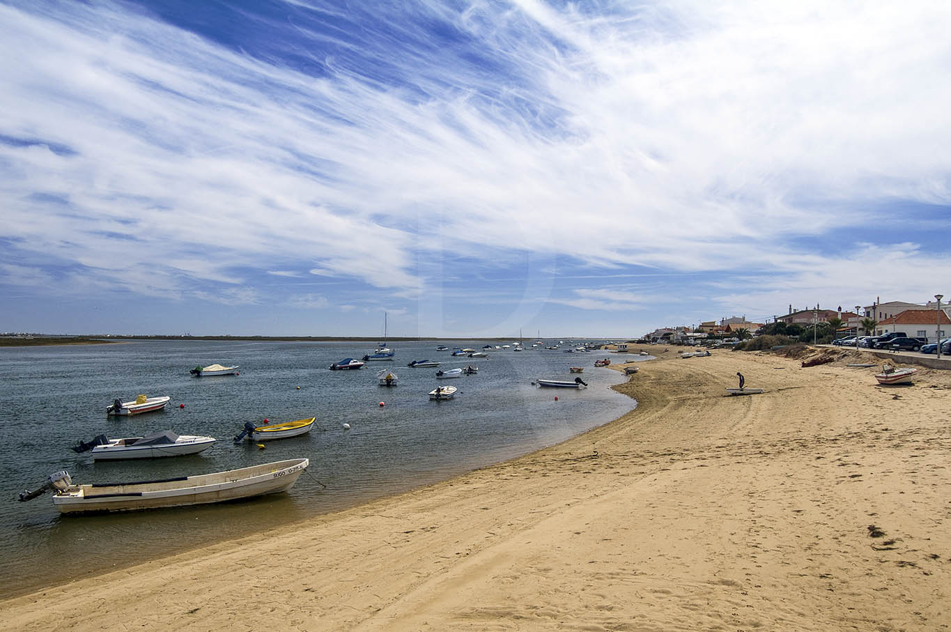 A Praia de Faro e a Ria Formosa