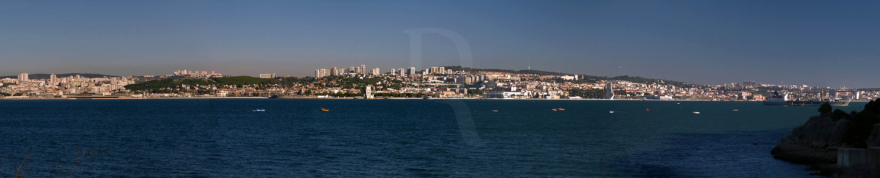 Belm e Alcntara <br> Vistas do Portinho da Costa