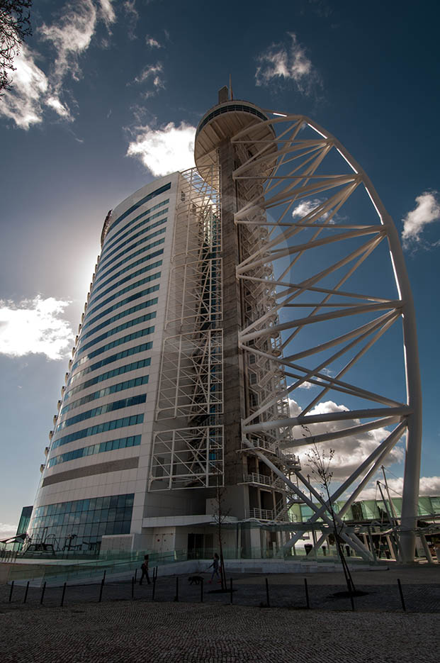 A Torre Vasco da Gama e o Hotel Myriad