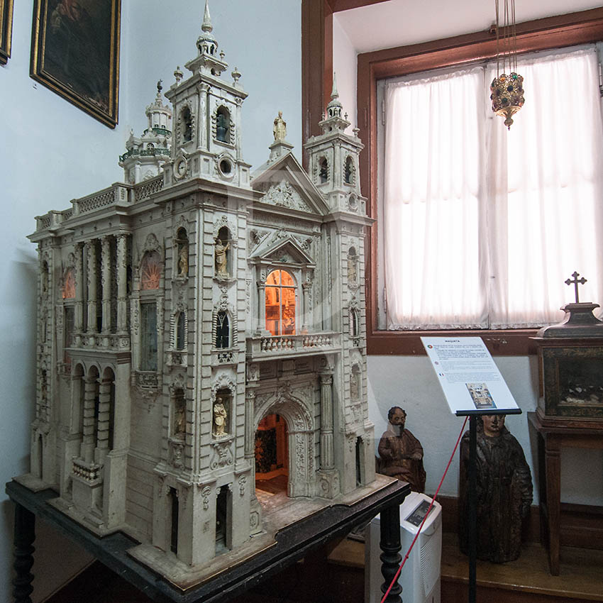 Maqueta de uma Virtual Igreja de So Bento, em Lourial do Campo