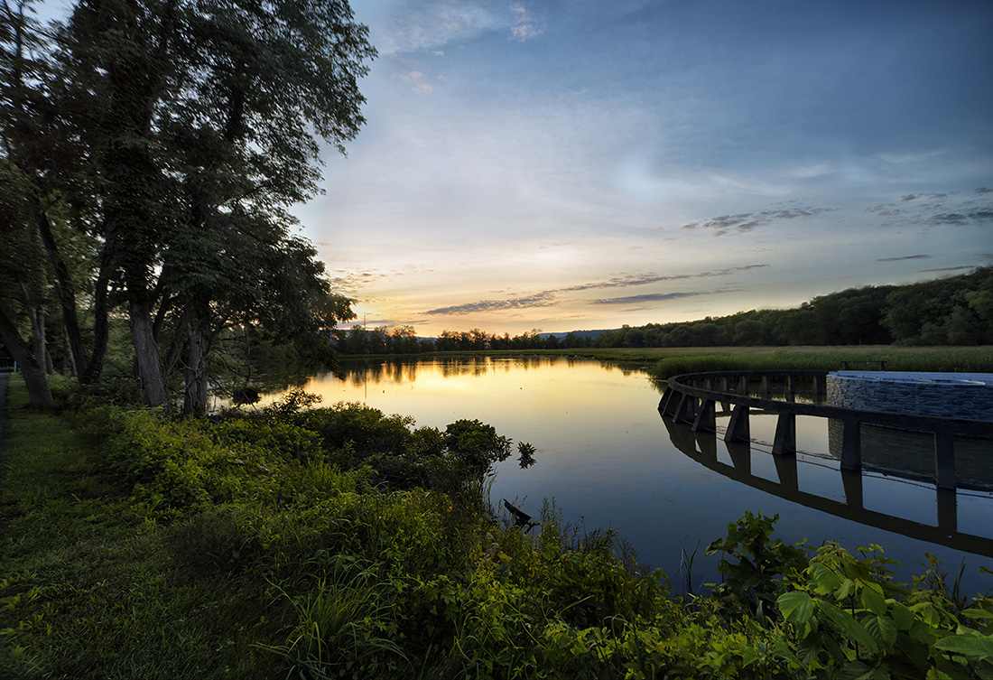Wildwood Park, Harrisburg at Sunset