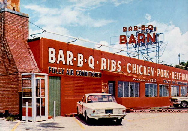 1960s - Bar-B-Q Barn on NW 7th Avenue in North Miami