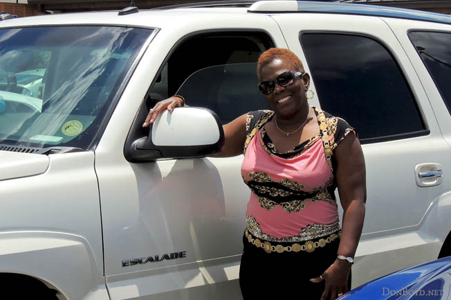 May 2013 - Cynthia Barr after lunch with me in Ft. Myers