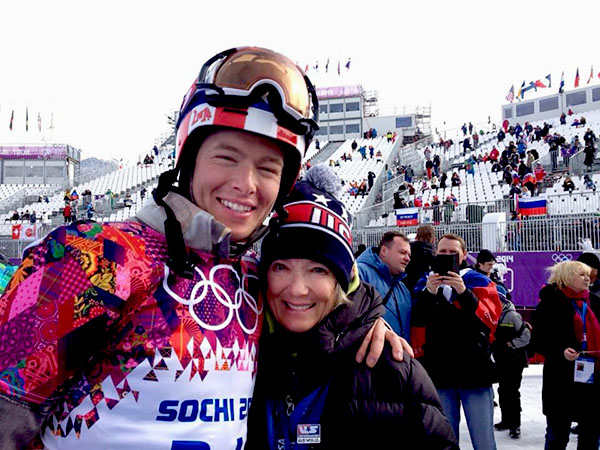 February 2014 - Justin Reiter and Brenda Reiter at the 2014 Winter Olympics in Sochi, Russia