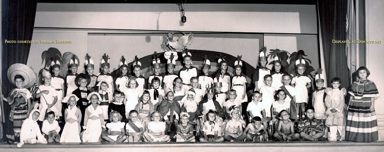 1952 - Kindergarten Class at the South Miami Womens Club