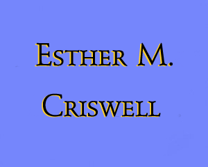 In Memoriam - Esther Majoros Criswell