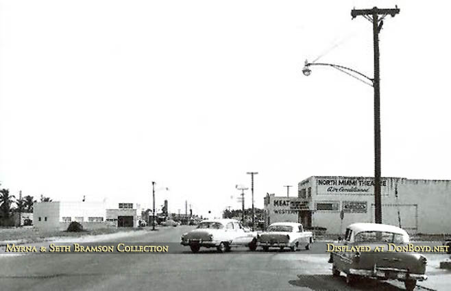 1950s - the North Miami Theatre on West Dixie Highway in North Miami