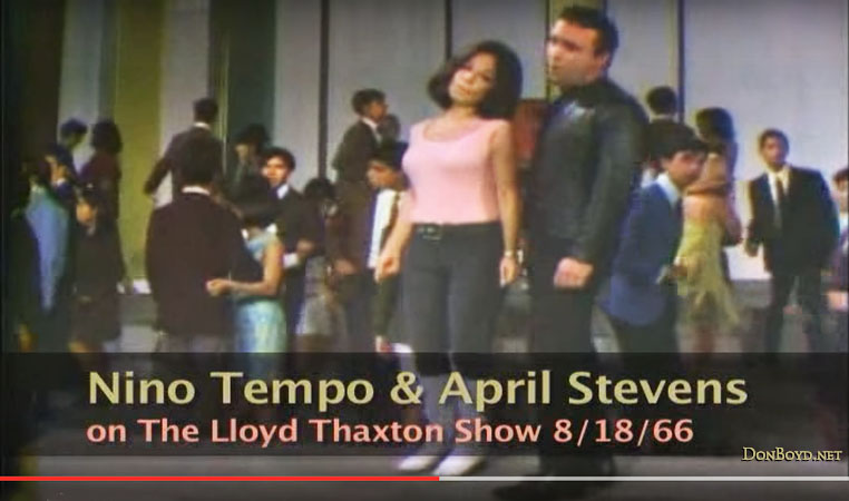 Nino Tempo and  April Stevens performing All Strung Out on You on The Lloyd Thaxton Show