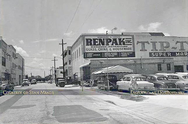 1956 - Renpak Inc. and the Tip-Top Super Market at 27 NW 5th Street in Miami