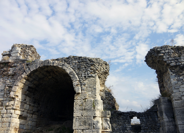 Ruined Arch, Miletus, Turkey.